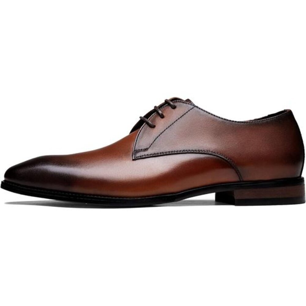 Premium Leather Wingtip Oxford Dress Shoes Men